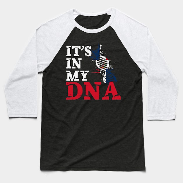 It's in my DNA - Dominican Republic Baseball T-Shirt by JayD World